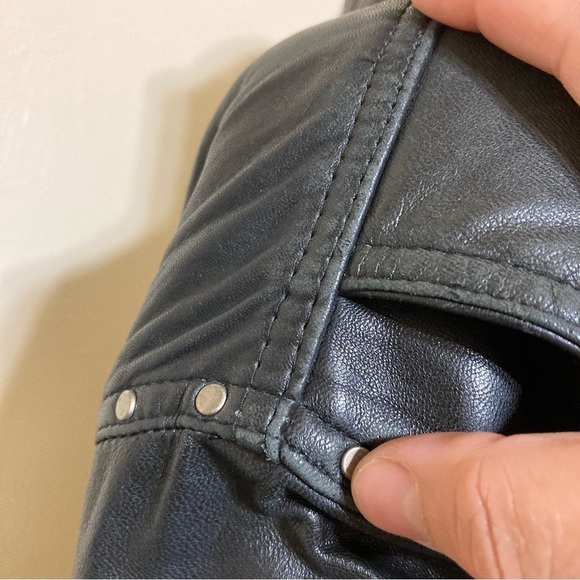 HARLEY DAVIDSON studded Leather biker jacket 2XL very soft leather GUC - Picture 11 of 14